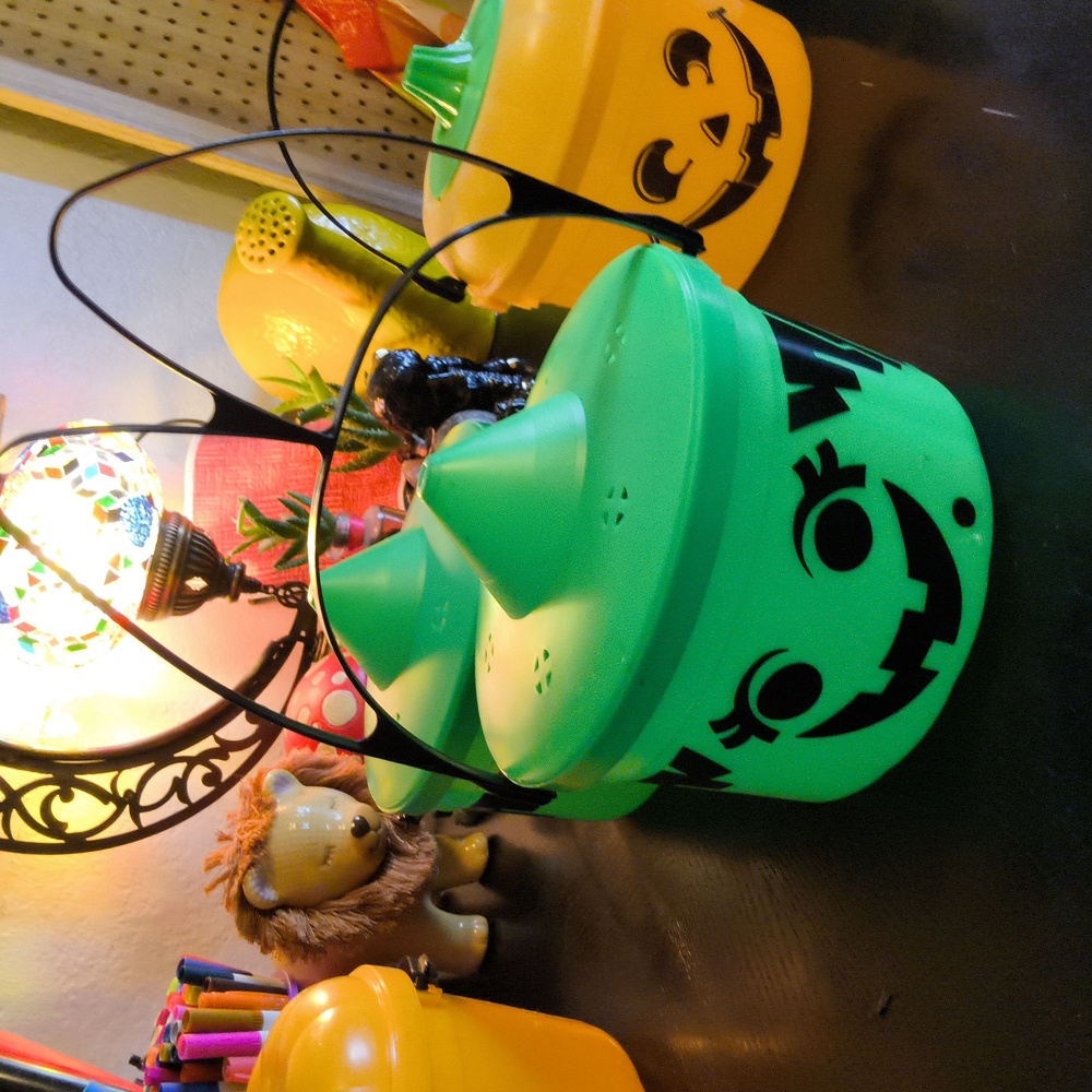VTG McDonald's Halloween Pumpkin Party Buckets - Picture 7 of 12